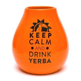 Récipient en céramique orange gap de 350 ml